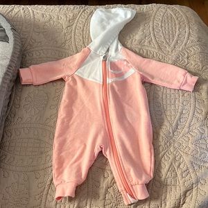 Nike pink onesie 3 month